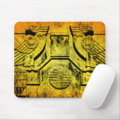 Art Deco Adelaar Steen Beeld Muismat (Met muis)