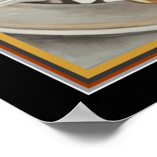 Art Deco Afdrukken "Portret van Marjorie Ferry" 16 Poster (Hoek)