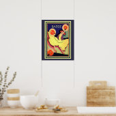 Art Deco Albert Vargas "Dance" 16 x 20 Poster (Keuken)