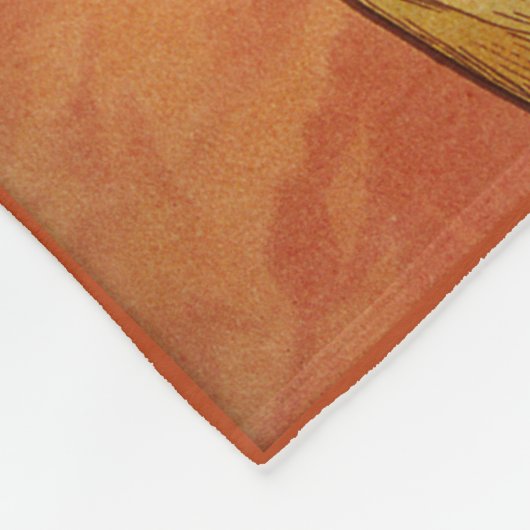 Art Deco, Alphonse Mucha,  kunst Fleece Deken (Hoek)