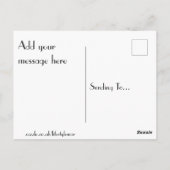 Art Deco ansichtkaart Empire State Building aanpas Briefkaart (Achterkant)