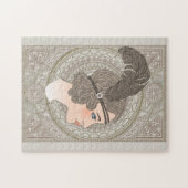 Art Deco Antiek Legpuzzel (Horizontaal)