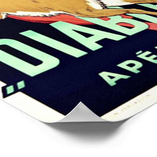 Art Deco Aperitif Poster Drink (Hoek)