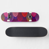 Art Deco Arches Skateboard (Horizontaal)