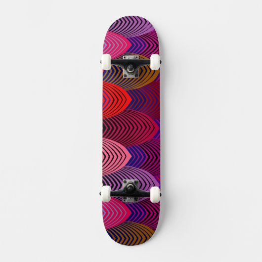 Art Deco Arches Skateboard (Voorkant)