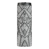 Art Deco architecturale geometrische thermosbeker (Achterkant)
