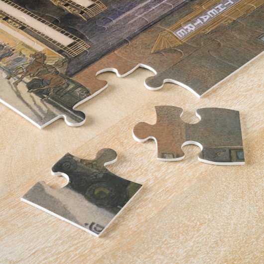 Art Deco Architecture, Building in NYC Legpuzzel (Zijkant)