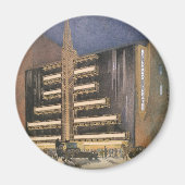  Art Deco Architecture, Building in NYC Magneet (Voorkant)