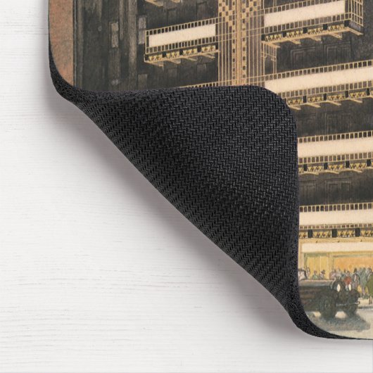 Art Deco Architecture, Building in NYC Muismat (Hoek)