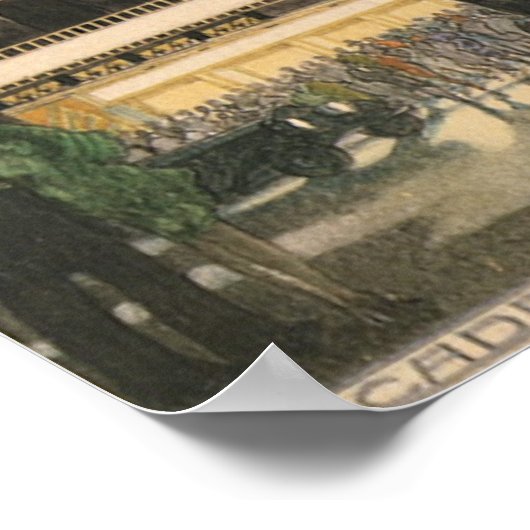 Art Deco Architecture, Building in NYC Poster (Hoek)