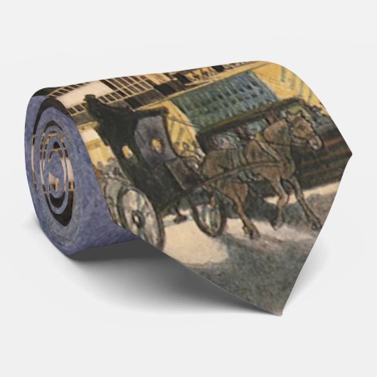 Art Deco Architecture, Building in NYC Stropdas (Opgerold)