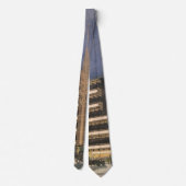 Art Deco Architecture, Building in NYC Stropdas (Achterkant)