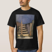  Art Deco Architecture, Building in NYC T-shirt (Voorkant)
