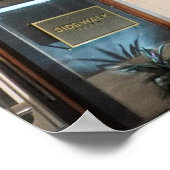 Art Deco Architectuur Esthetisch Indonesië Reizen Poster (Hoek)