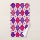 Art Deco Argyle Bad Handdoek (Handdoek)