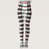 Art Deco Arrows Leggings (Voorkant)