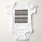 Art Deco Arrows Romper (Voorkant)