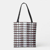 Art Deco Arrows Tote Bag (Achterkant)