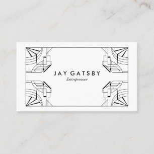  Art Deco/Art Nieuw Visitekaartje