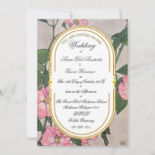 Art Deco Art Nouveau Bloem Prairie Roos Kaart (Voorkant)