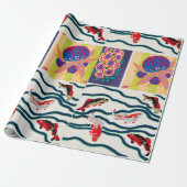 art deco & art nouveau cadeaupapier (Uitgerold)