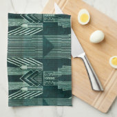 Art deco, , art nouveau, , chic, elegant, theedoek (Quarter Fold)