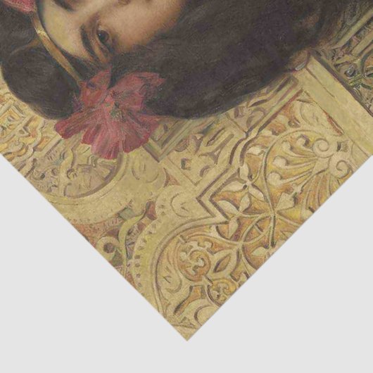 Art Deco Art Nouveau  Decoupage 1920 Tissuepapier (Detail)