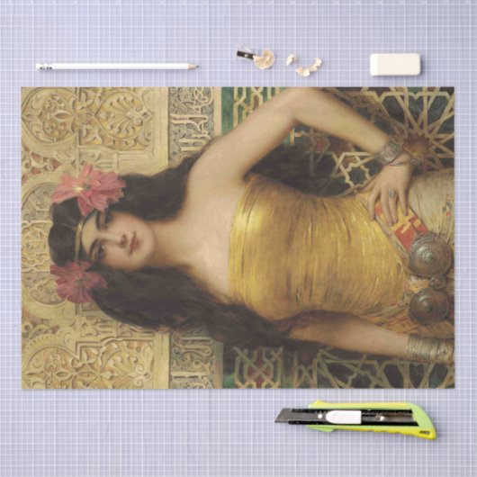 Art Deco Art Nouveau  Decoupage 1920 Tissuepapier (Craft)