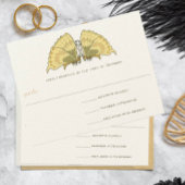 Art Deco Art Nouveau Vlinderrespons Kaart