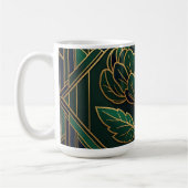 Art Deco Artisjok Koffiemok (Links)