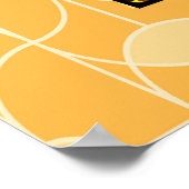 Art Deco Asian Beauty Poster (Hoek)