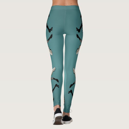 Art Deco Astra Leggings (Achterkant)