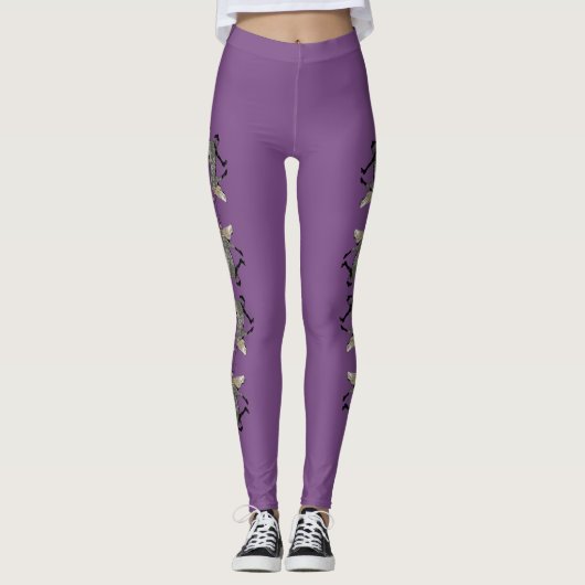 Art Deco Astra Leggings (Voorkant)