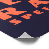  Art Deco Atlantic City op nachtreizen Poster (Hoek)