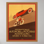 Art Deco-auto Poster<br><div class="desc">Art Deco Automobiel- en motorfietsenPoster</div>