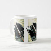 Art Deco Automobile Koffiemok (Voorkant links)