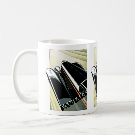 Art Deco Automobile Koffiemok (Links)