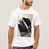 Art Deco Automobile T-shirt (Voorkant)