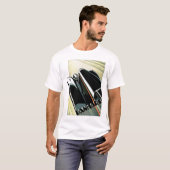Art Deco Automobile T-shirt (Voorkant volledig)