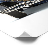 Art Deco Automotive Art: Gilded Roadster Poster (Hoek)