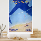 Art Deco Aviation Poster 1930 (Keuken)
