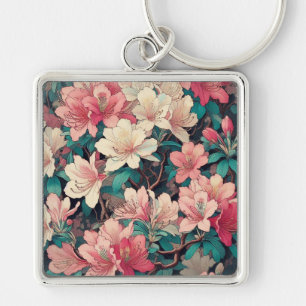 Art Deco Azalea Sleutelhanger