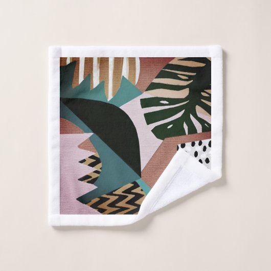 Art Deco Bad Handdoek (Wasdoekje)