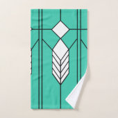 Art Deco Bad Handdoek (Handdoek)