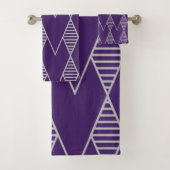 Art Deco Bad Handdoek (Insitu)