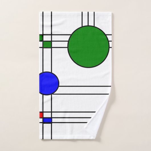 Art Deco Bad Handdoek (Handdoek)