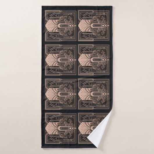 Art Deco Badhanddoek (Badhanddoek)