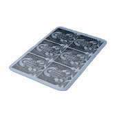 Art Deco Badmat (Gekanteld)