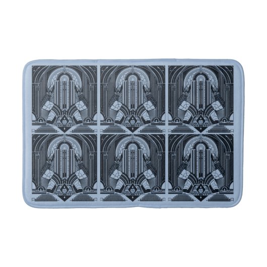 Art Deco Badmat (Voorkant)