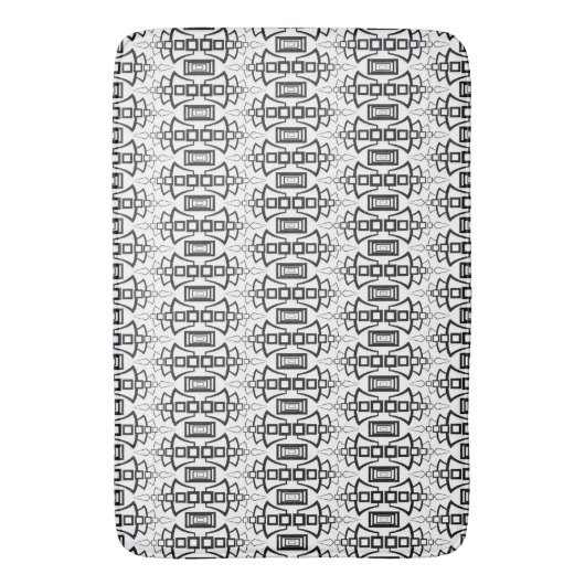 Art Deco Badmat (Voorkant Verticaal)